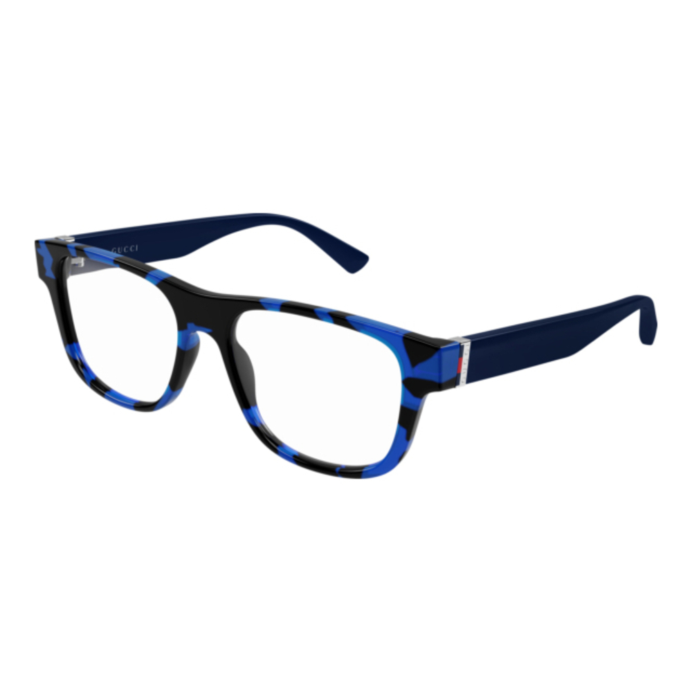 NWT Gucci GG2086o Havana Blue 55mm Eyeglasses